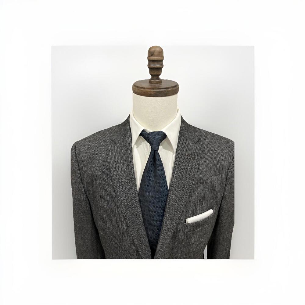 AUTOGRAPH MARKS SPENCER SPORT COAT GREY 44R APPROX WOOL BLEND MADE TURKEY VGC!